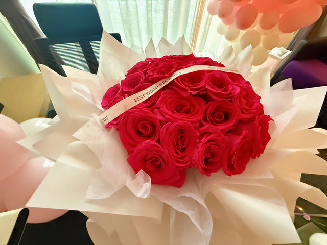 入住花都希爾頓歡朋酒店浪漫時刻