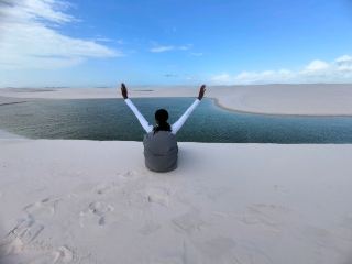 Lencois Maranhenses a place  worth walking miles for