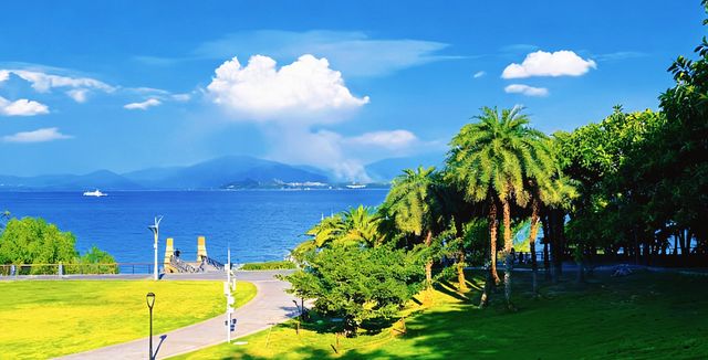 深圳灣公園真的美到窒息！每週來都不膩