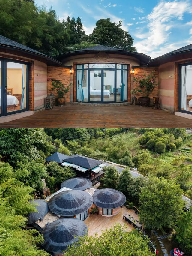 莫干山秋冬治癒系！童話蘑菇屋+壁爐咖啡太絕