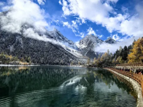 설경이 펼쳐진 비펑구, 촨시 서부에 숨겨진 겨울의 비밀 장소