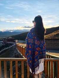 理塘後山日落機位｜雲端觀景台，美到窒息！