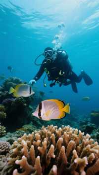 蘇梅島潛水，與魔鬼魚共舞！