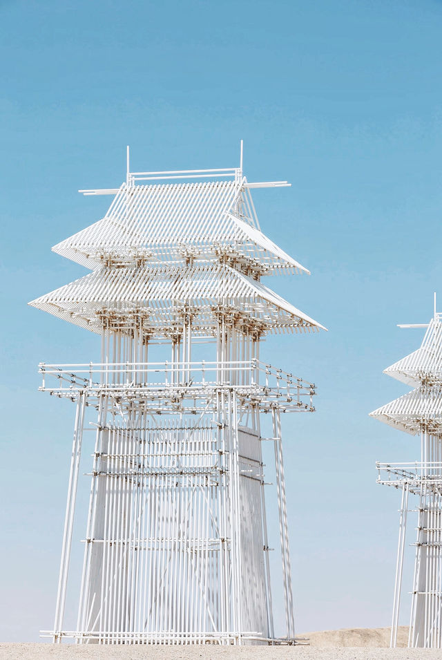 瓜州的荒野美學太絕了!必打卡的戈壁藝術品! 瓜州的荒野美學太絕了!必打卡的戈壁藝術品!