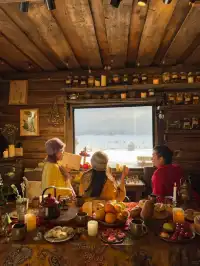 為什麼說冬季來禾木,小木屋住兩晚才能玩好