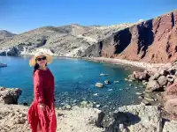 聖托里尼----紅沙灘