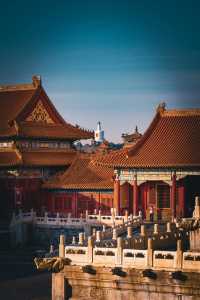 冬天的故宮有點蕭瑟，但很高級！