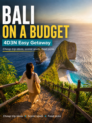 Bali! 3 Day 2 Night: Hemat & Seru