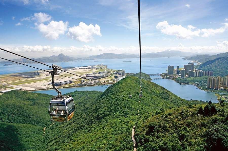 香港大嶼山日帰り旅行 昂坪360ケーブルカー＋天壇大仏 仏教系癒し