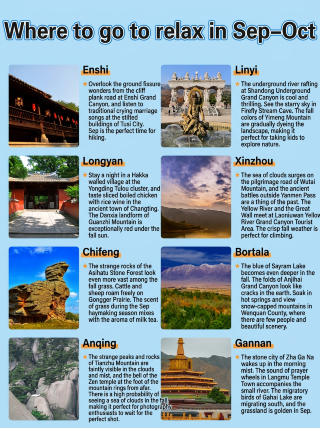 Hindari keramaian dan nikmati pemandangan indah di bulan September!