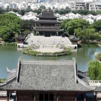 【蘇州・盤門】水陸両用門は中国らしい建物