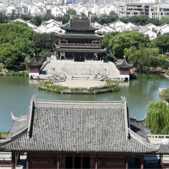 【蘇州・盤門】水陸両用門は中国らしい建物