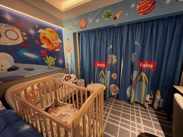 沙田帝都·親子Kiztopia太空主題房staycation
