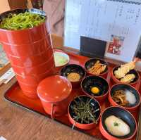川越の魅力　茶そば寿庵