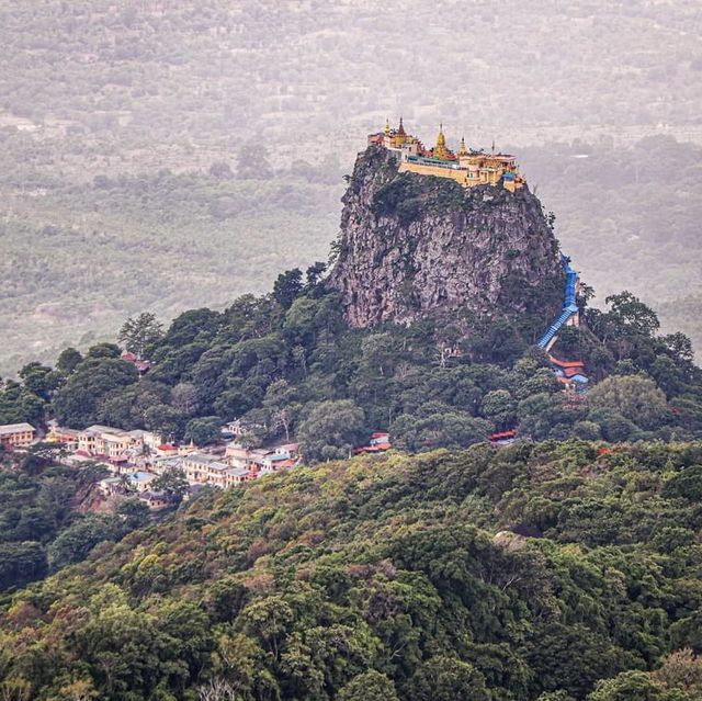 Mount Popa 🏔️ 🌺 