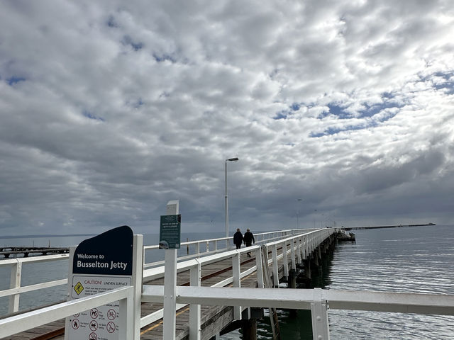 Busselton Jetty for a wonderful morning!