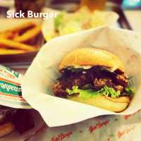 is this the sickest burger ever? 