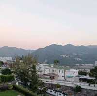 八仙嶺和大帽山 , 浮圖夕照！風景絕佳！