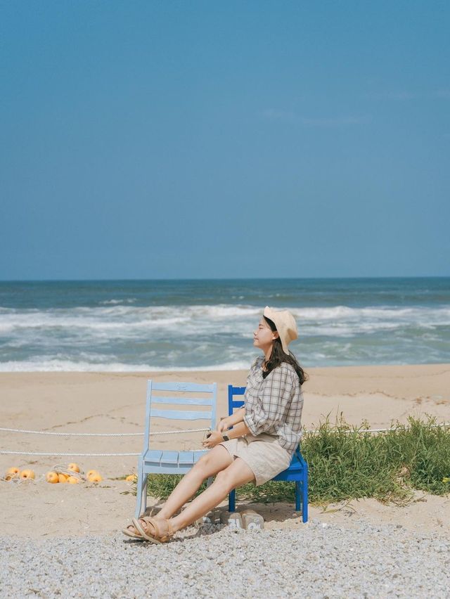 눈 앞에 바다가 보이는 강릉 감성 펜션, 사근진엔 