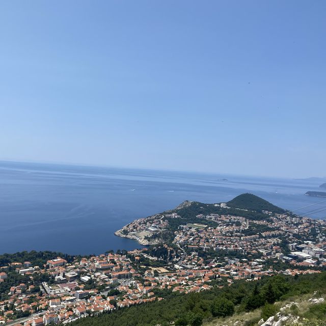 乘搭纜車觀看Dubrovnik全貌