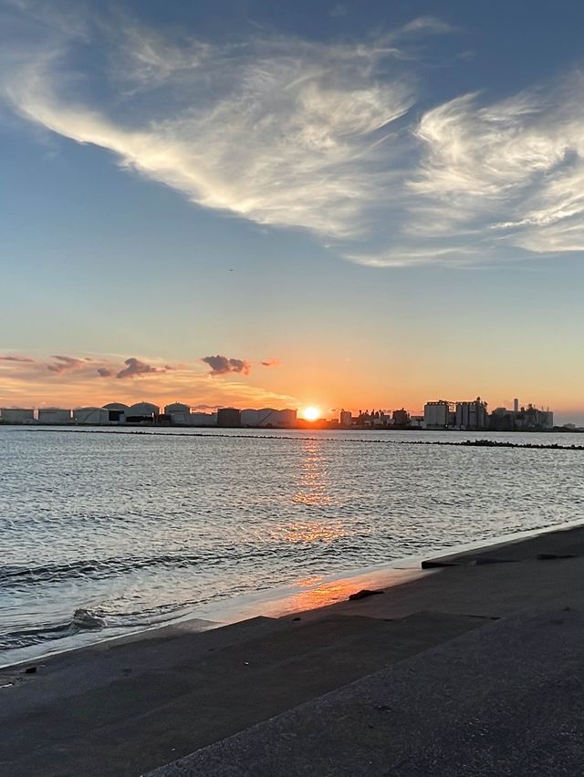 羽田空港近郊千葉海港塔～散步看海放輕鬆