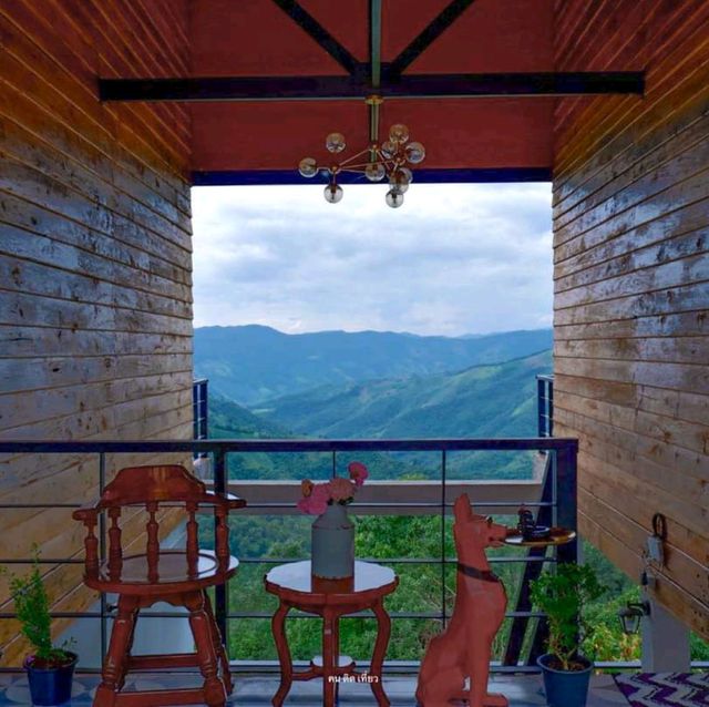 ที่พักเปิดใหม่ดอยสกาด บ้านกุหลาบ