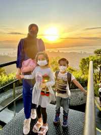 Beautiful Sunrise at Penang Hill 