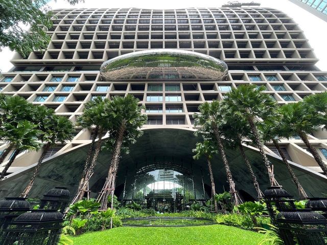 Hotel in a park