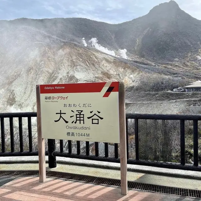 箱根一日遊 @ 大涌谷