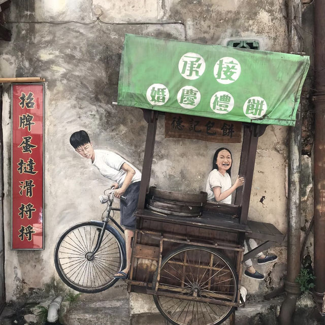彩繪街頭！探索檳城壁畫藝術街🎨🌆🌈