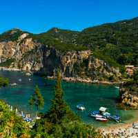 STUNNING BEACH IN CORFU!