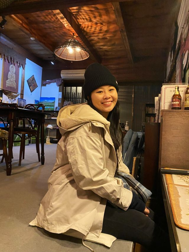 A restaurant in 100 years old house 💯