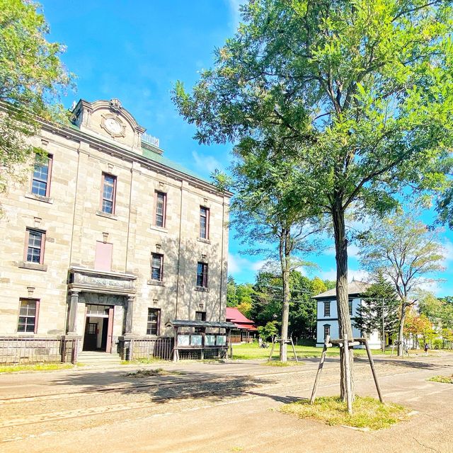 北海道の開拓時代の建物の博物館