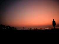 峇里島庫塔海灘超美日落 I Kuta Beach I Bali Island