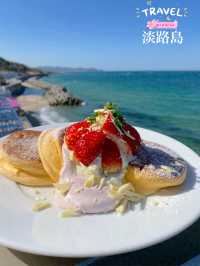 個室104号室！淡路島&期間限定メニュー！幸せのパンケーキ