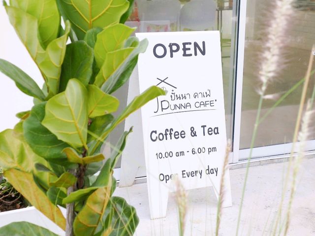 #คาเฟ่กำแพงเพชร 𝙋𝙪𝙣𝙣𝙖 𝘾𝙖𝙛𝙚́ อ.คลองลาน