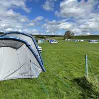 Camping at Five Arces Farm Campsite