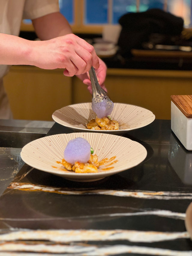 【尖沙咀 ✦ 𝐹𝓊𝒿𝒾𝓂𝒾 𝒯𝑒𝓅𝓅𝒶𝓃𝓎𝒶𝓀𝒾 富士見·鐵板燒體驗🍣🇯🇵✨】