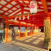 【厳島神社/広島県】海上の神秘的な光景