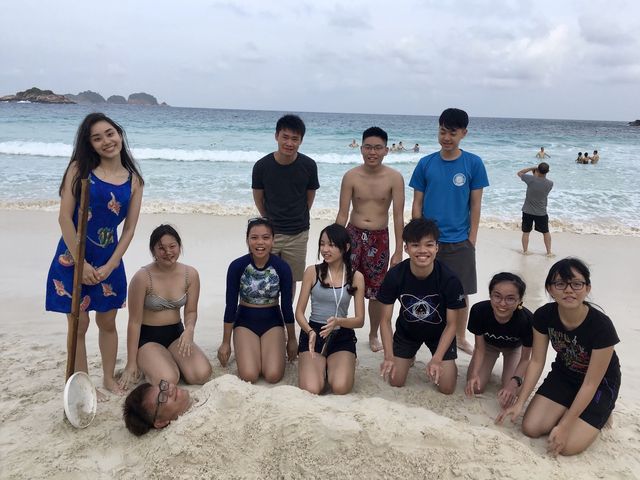 Sun, Sand, and Socializing: A Day at Redang Beach