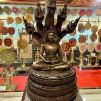 Wat Paknam and giant Buddha in Bangkok
