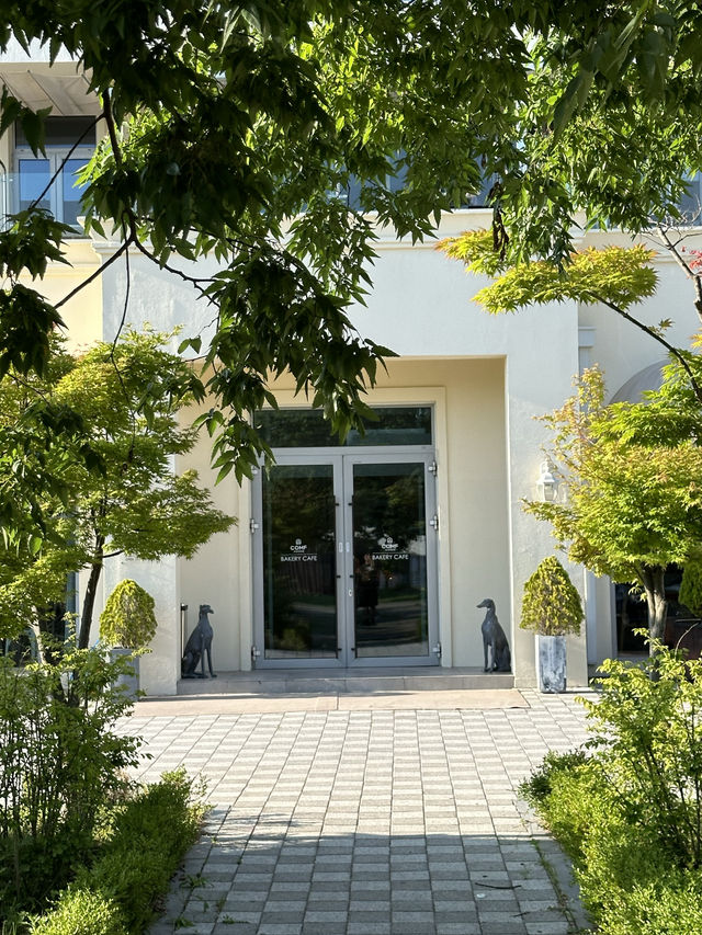 시원하게 바깥의 여름 자연 풍경을 보며 피서하기 좋은 🏖️헤이리마을 대형카페 여름데이트 추천