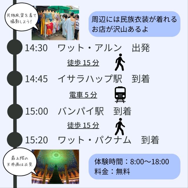 【バンコク】初心者向け！定番旅行プラン