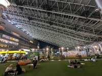 日本大阪-大阪梅田免費賞夜景逛街的好去處：時空の広場