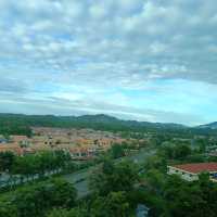 Lahad Datu 拿笃，My Inn Hotel 景观有山有海