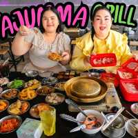 บุฟเฟ่ต์เจ้าดัง ในติ๊กต๊อก #Ajummagrill 
