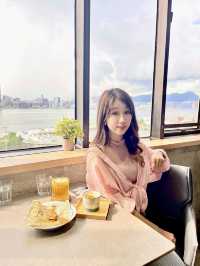 銅鑼灣全海景開揚Cafe☕️🍽🌊💫