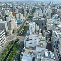 札幌電視塔-札幌市中心的地標，盡覧廣闊美景