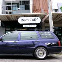 คาเฟ่แบบมีศิลป์ Rom cafe'