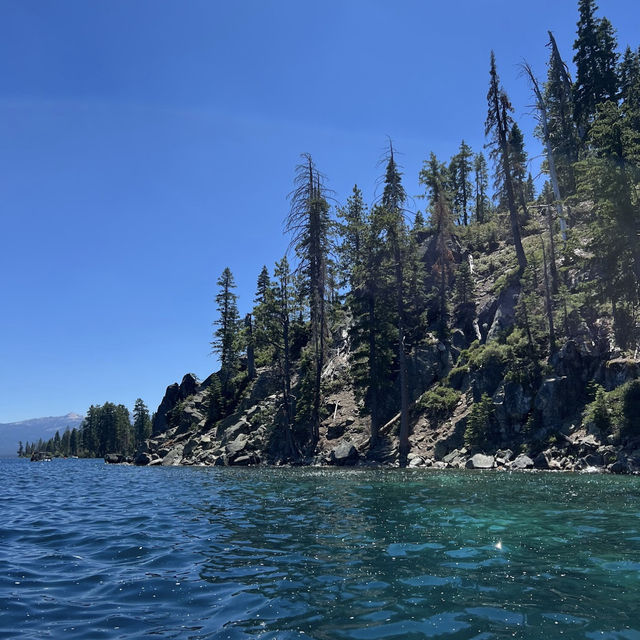 Stand-Up Paddleboarding in Lake Tahoe, USA